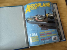 12x Aeroplane Monthly Magazines 1991/1992 FOLDER Inc Bundle/Job Lot (F005)