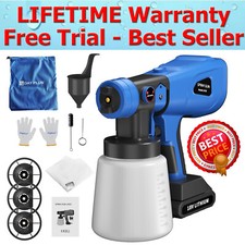 18V Cordless Paint-Sprayer-Spray Gun Wagner Electric Home/Outdoor Wall Fence Car