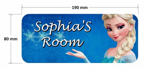 Frozen elsa door plaque - frozen,