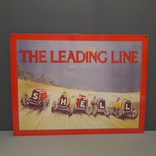 SHELL Metal Wall Sign LRG 40cm