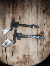 Iron black cabinet hinges - ,