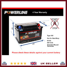 Battery fits TVR CERBERA 280