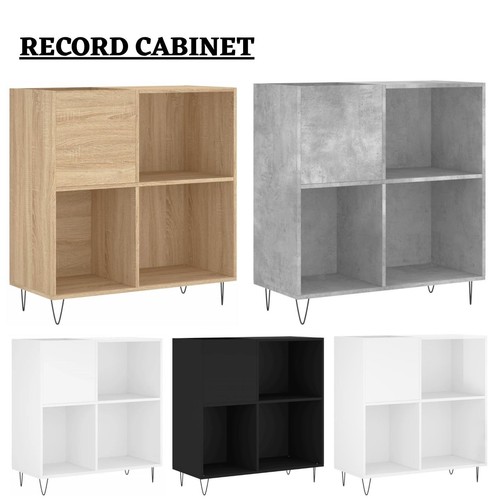 Modern record cabinet - record, player