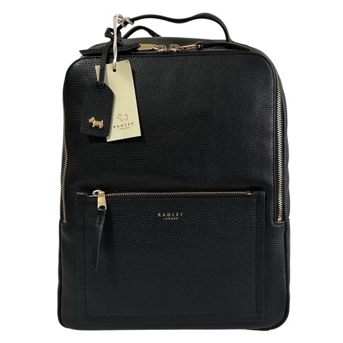 Radley backpack black leather - radley,