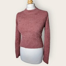 Nasty Gal Pink Fluffy Backless