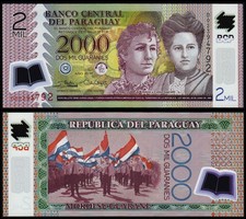 Paraguay 2000 guaranies - paraguay,