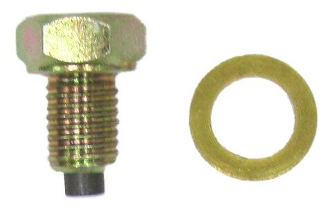 Magnetic oil drain plug - magnetic,