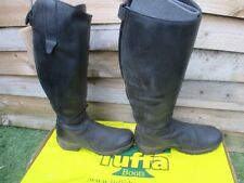AYLSHAM WIDE  FIT RIDING BOOT - Tuffa Boots - Black 40/7 - Wide Calf
