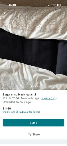 Sugar crisp black jeans size - sugar,
