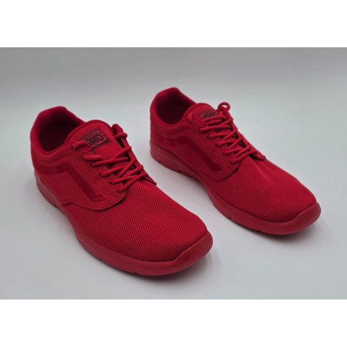 Vans iso red mesh - red, top