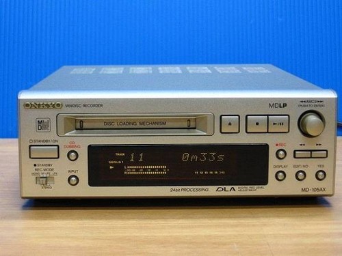 Onkyo 105ax minidisc deck - onkyo,
