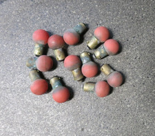 12 x Red BA9 12v Bayonet Bulb