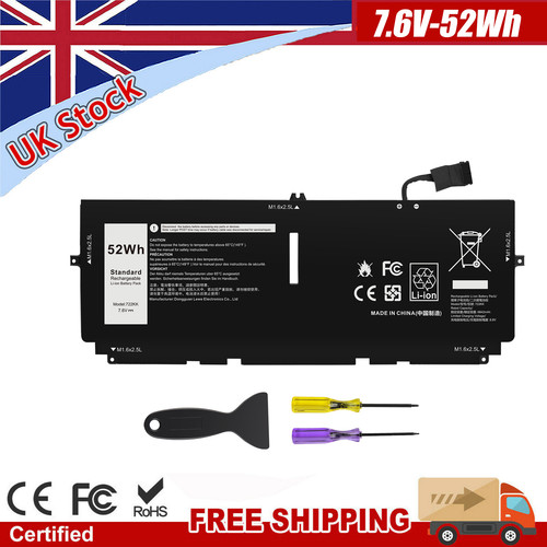 722kk battery for dell - battery, xps