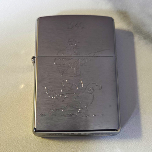 Zippo metal pocket lighter - zippo,
