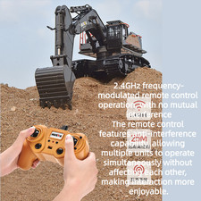 Excavator Construction Vehicle Large-scale Model Remote-controlled Alloy Kid Toy