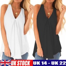 Womens Ladies Vest Tops Summer