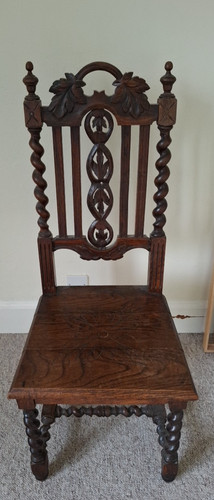 Antique victorian highback - antique, victorian?