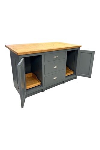 Reclaimed kitchen island - , 156cm