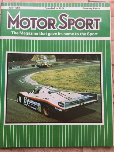Motor sport magazine july - motor,