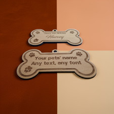 Wooden Personalised Dog Name