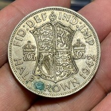 1942 Great Britain Half Crown