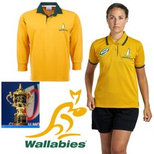 Australia yellow Rugby Shirt Men Women Kids for the whole family