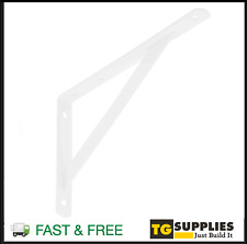 Reinforced Shelf Brackets Support Wall Bracket Heavy Duty High Load Strong STEEL