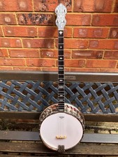 Bacon & Day Silver Bell Plectrum Banjo. 11 inch hoop 22 frets