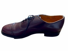 Wilson and Lee Men’s Vintage Dark Burgundy Oxford Shoe SizeUK8. Unworn In Box 