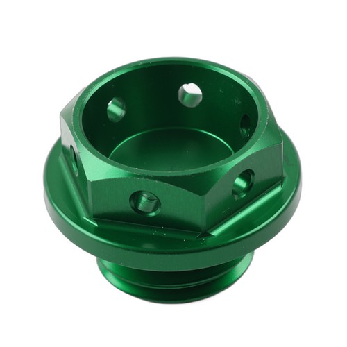Engine oil filler screw - filler, green