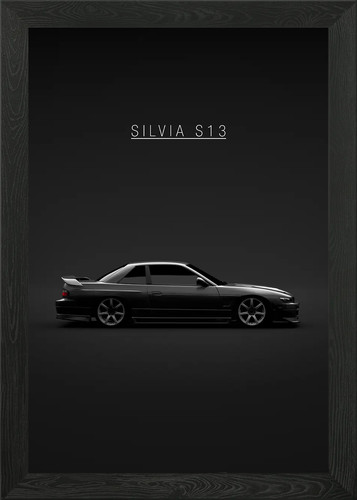 Black nissan silvia s13 - nissan,