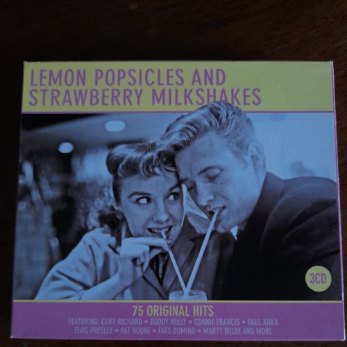 Lemon popsicles and - popsicles, strawberry