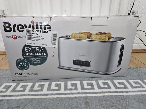 Breville edge silver slice - edge, 4-slice
