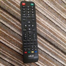 Akai LCD TV Remote Control For AK247006LA TV Black