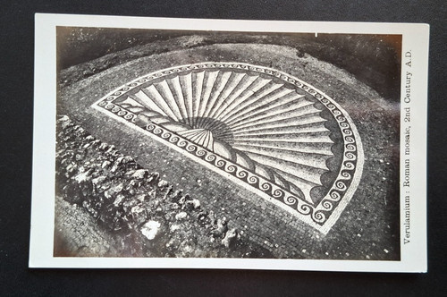 Roman mosaic verulamium - roman,