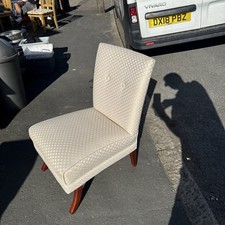 Upholstered Cream Chair In Excellent Condition, Stylish And Comfortable