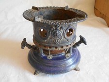 Vintage French Stove AB Paris 1910s camping stove enamelware cast iron