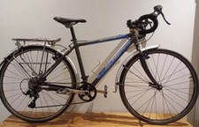 Islabikes Luath 26" Grey Blue Cyclocross Kids Bike 26" Wheels Gears Free UK Del