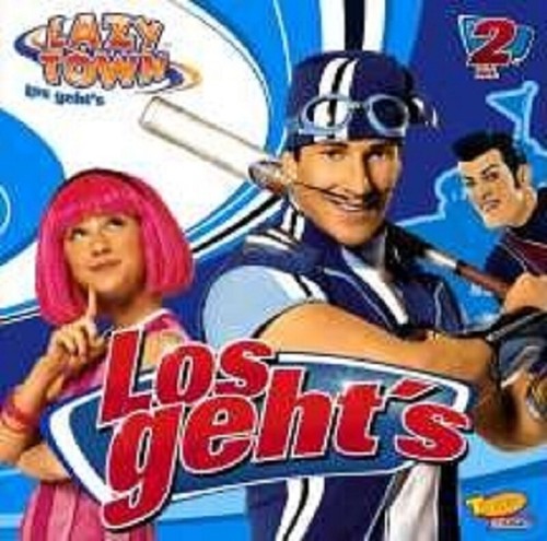 Lazy town los - town, gehts