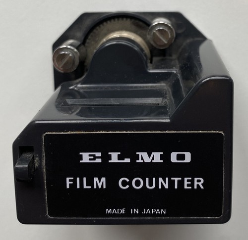 Vintage elmo film counter - film,