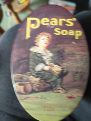 Vintage look pears soap - vintage,