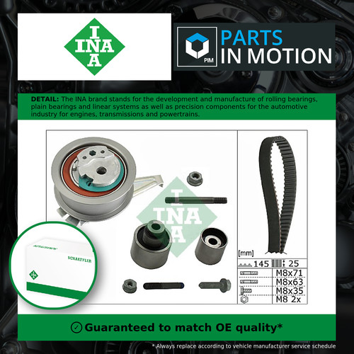 Timing belt kit 530065010 ina - belt,