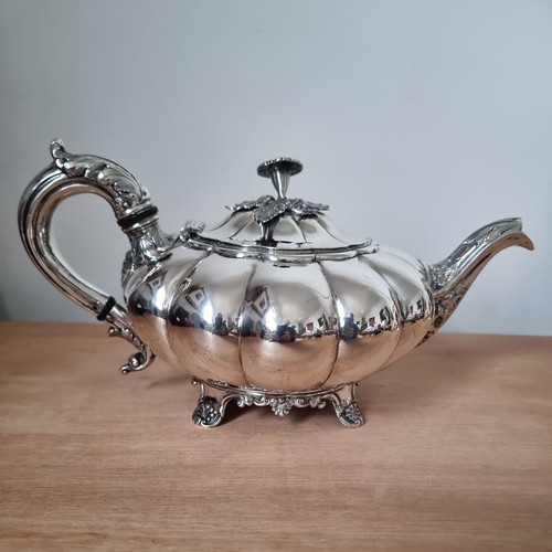 George antique silver tea - antique,