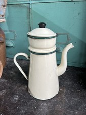 French vintage enamel yellow - french,