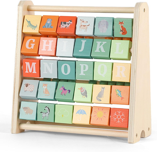 Wooden activity cube - activity,