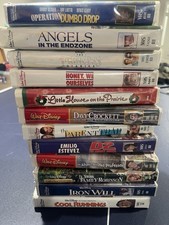 Disney VHS Kids Tape Lot (12)