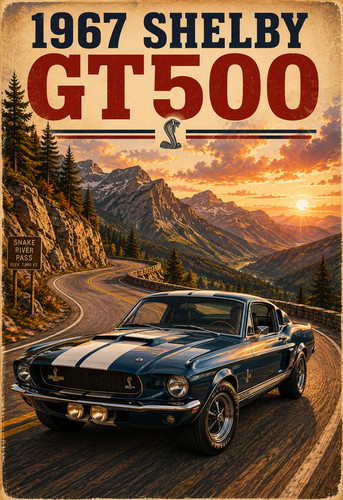 1967 shelby gt500 vintage - 1967,