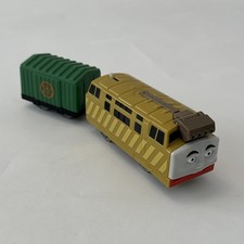 DIESEL 10 + GREEN ELECTRIC TRUCK Thomas Trackmaster Train Track SEE Ryan Hiro 