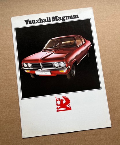 Vauxhall magnum brochure 1974 - brochure,