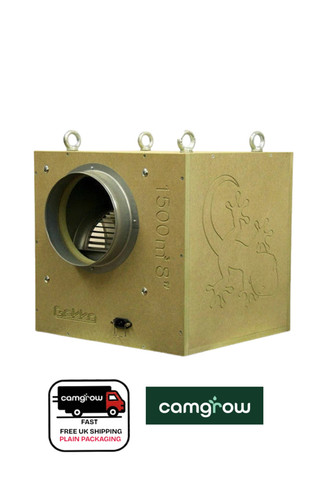 Gekko acoustic box fan - acoustic, 200mm